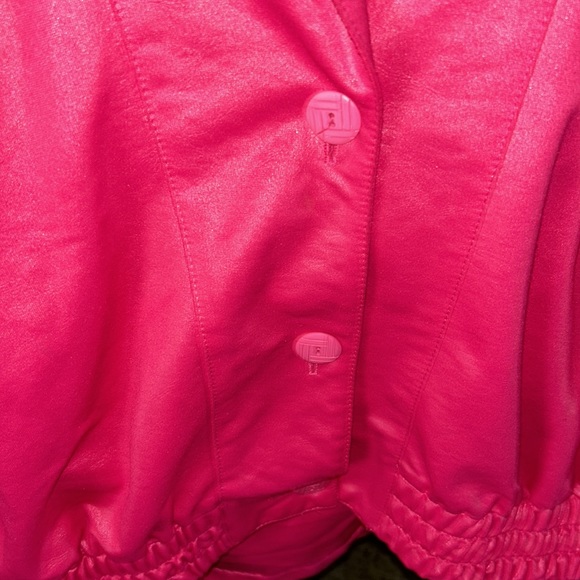 Pierre LaMonte Vintage  Barbie hot pink 2 piece skirt size 16 and jacket size 10 - Picture 4 of 9